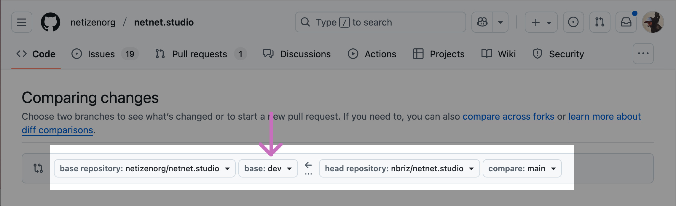 pr button