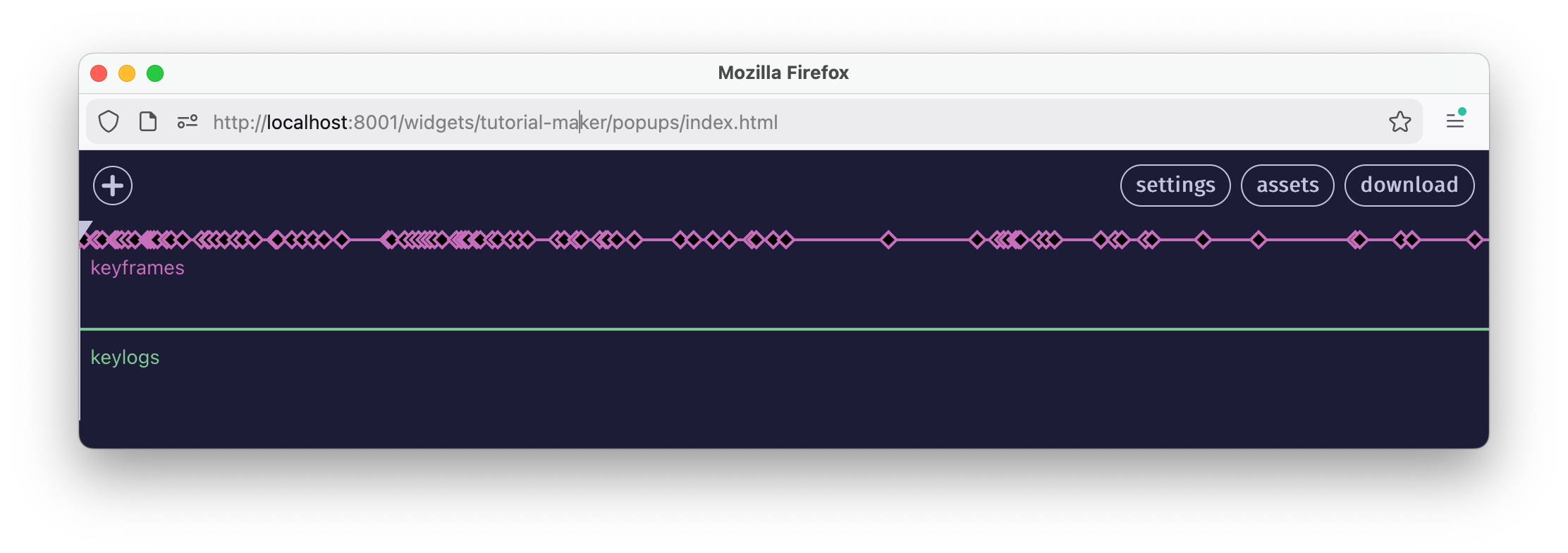 tutorial-maker-timline