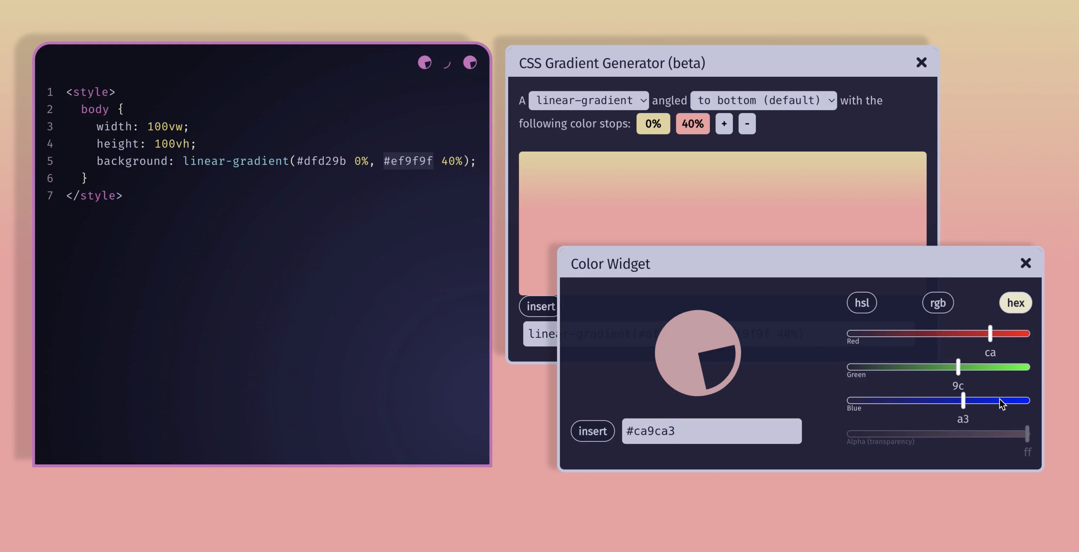 netnet widgets